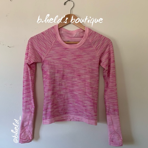 lululemon Swiftly Tech Long Sleeve Shirt 2.0 *RaceLength StrawberryMilkshake NWT - Picture 6 of 16